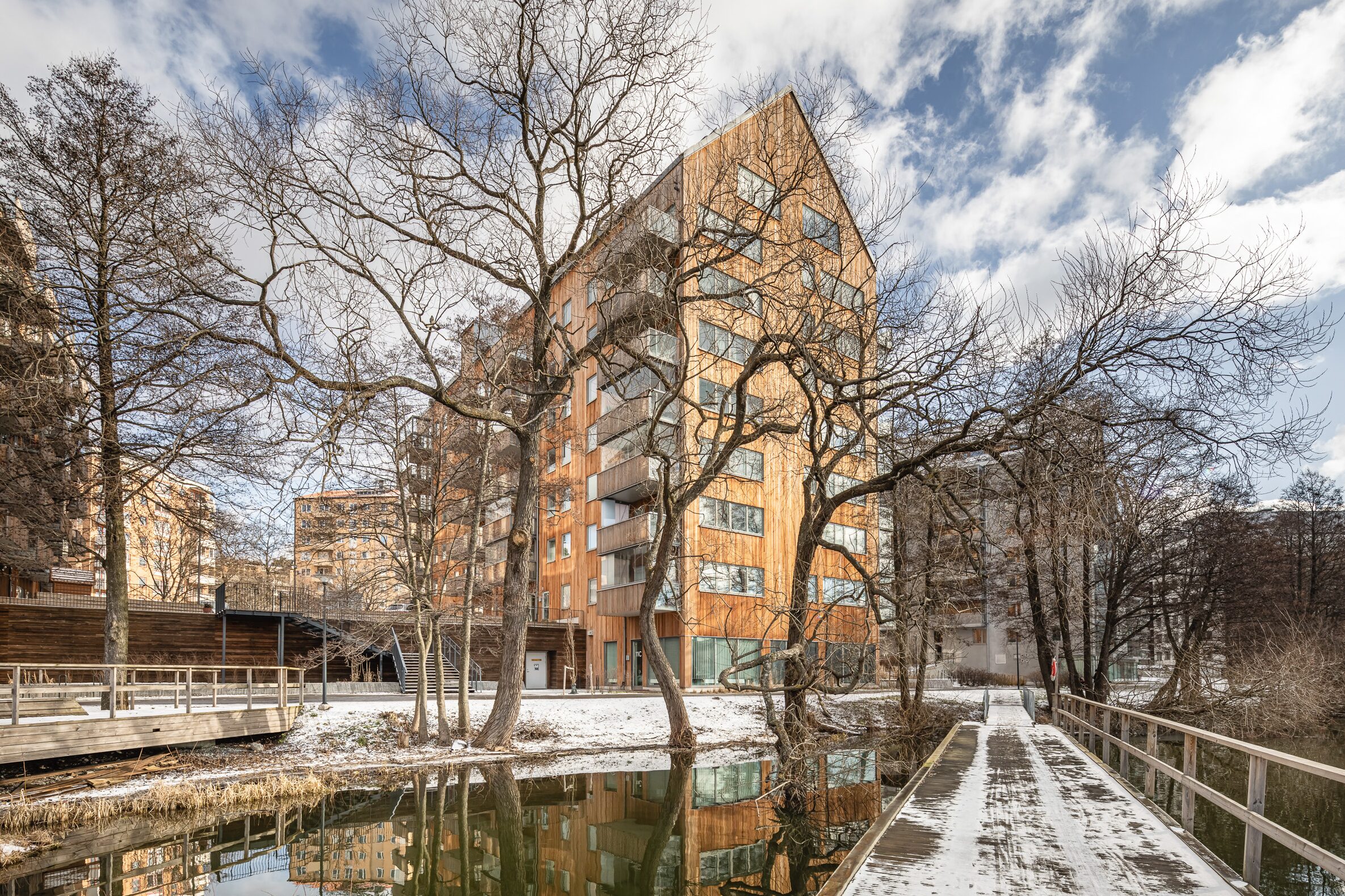 Property exterior in original season